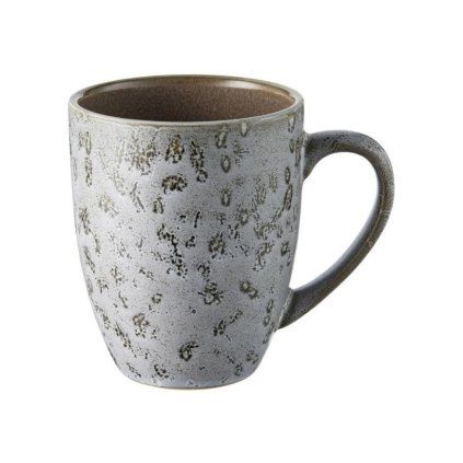 Šalica, 300 ml, siva, lončevina, Bitz