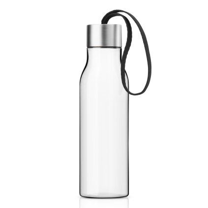 Steklenica za vodo, 500 ml, s črnim trakom, plastika, Eva Solo