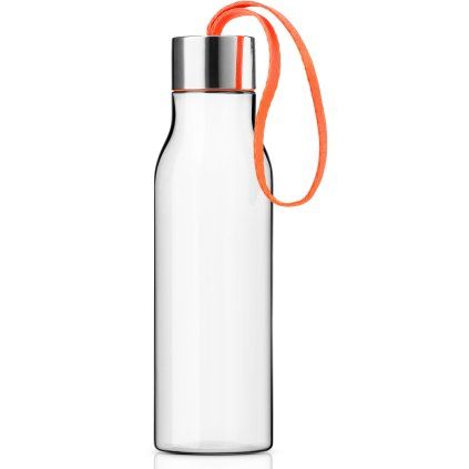 Steklenica za vodo, 500 ml, z oranžnim trakom, plastika, Eva Solo
