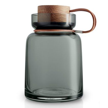 Kuhinjski kozarec za shranjevanje SILHOUETTE, 700 ml, motno steklo, Eva Solo