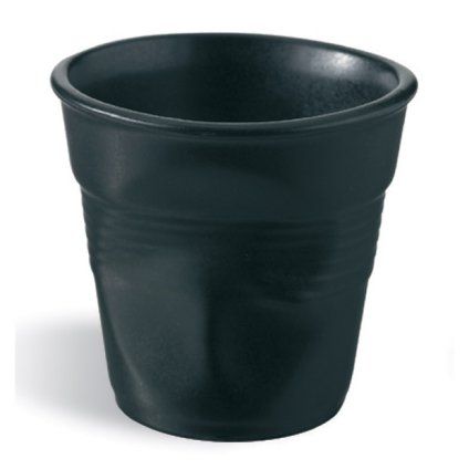 Lonček FROISSÉS, 180 ml, satenasto črna, porcelan, REVOL