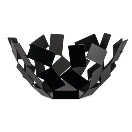 Skleda za sadje LA STANZA DELLO SCIROCCO, 27 cm, črna, Alessi