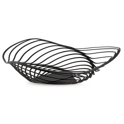 Skleda za sadje TRINITY, 37 cm, črna, Alessi