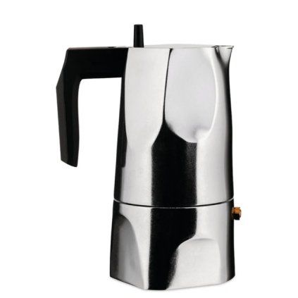 Moka kafetiera espresso OSSIDIANA, 150 ml, Alessi
