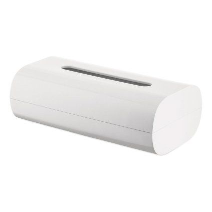 Škatla za robčke BIRILLO, nizka, bela, Alessi