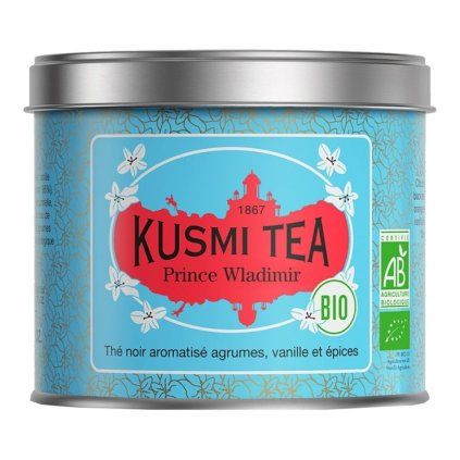 Črni čaj PRINCE VLADIMIR, 100 g čajnih lističev v pločevinki, Kusmi Tea