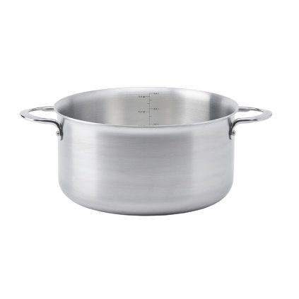 Casserole kozica ALCHIMY, 24 cm, 5 l, nerjaveče jeklo, de Buyer