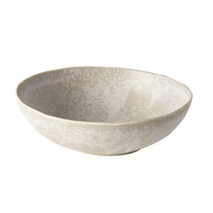 Skodelica za kosmiče WHITE FADE 17 cm, 300 ml, bela, keramika, MIJ