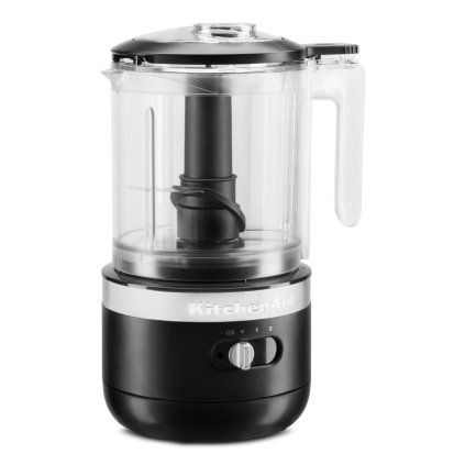 Električni sekljalnik hrane 5KFCB519, brezžični, mat črna, KitchenAid
