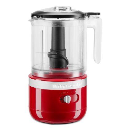 Električni sekljalnik hrane 5KFCB519, brezžični, kraljevsko rdeča, KitchenAid