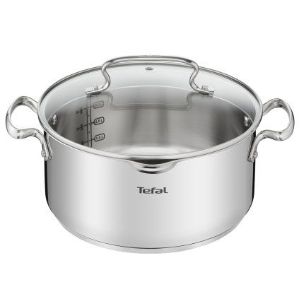Casserole kozica DUETTO+ G7194655 24 cm, 5 l, s pokrov za lonec, Tefal