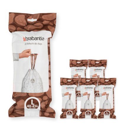 Vreče za smeti L PERFECTFIT, 40-45 l, 120 kosov, Brabantia