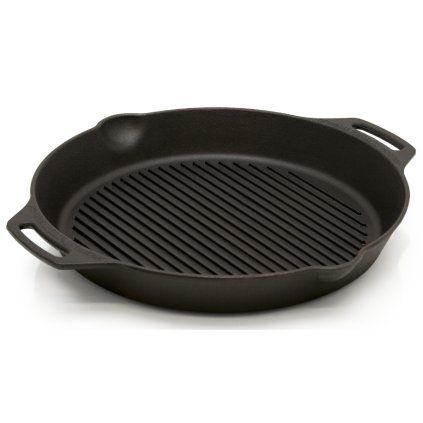 Zunanja žar ponev GP35, 35 cm, dva ročaja, lito železo, Petromax