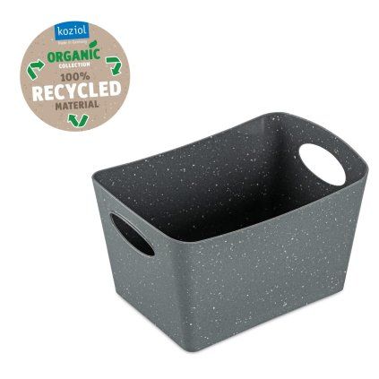 Kopalniški organizator BOXXX S, 1 l, naravno siv, Koziol