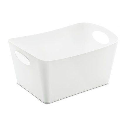 Kopalniški organizator BOXXX S, 1 l, bel, Koziol