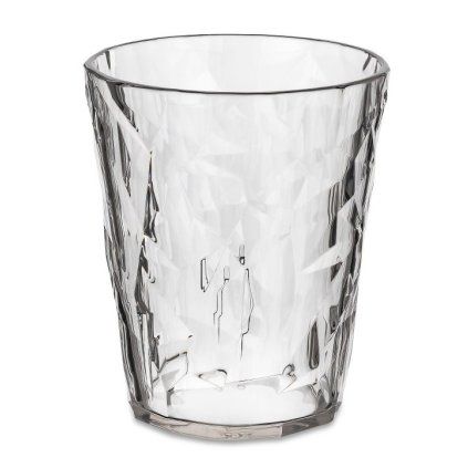 Plastični kozarec za vodo CLUB S, 250 ml, kristalno čist, Koziol