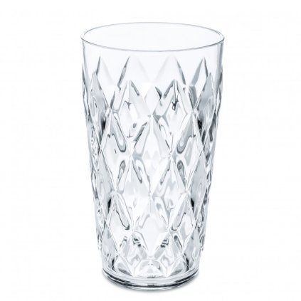 Plastični kozarec za dolge pijače CRYSTAL L, 450 ml, kristalno čist, Koziol