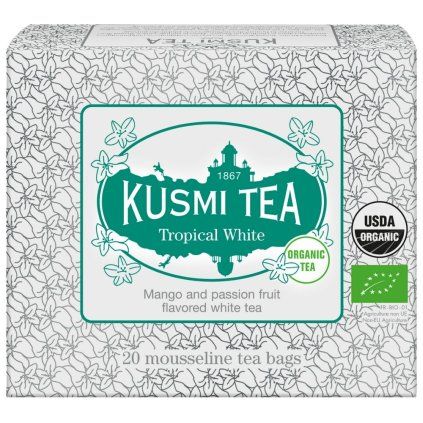 Črni čaj BOUQUET OF FLOWERS, 20 muslin čajnih vrečk, Kusmi Tea