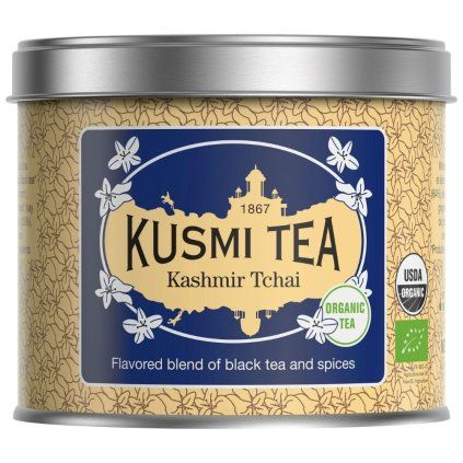 Črni čaj KASHMIR TCHAI, 100 g čajnih listov v pločevinki, Kusmi Tea
