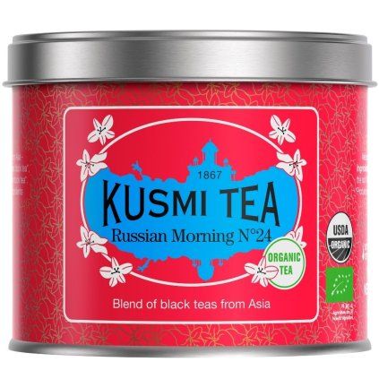 Črni čaj MORNING N°24, 100 g čajnih listov v pločevinki, Kusmi Tea