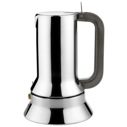 Moka kafetiera 9090, 500 ml, rjav ročaj, Alessi