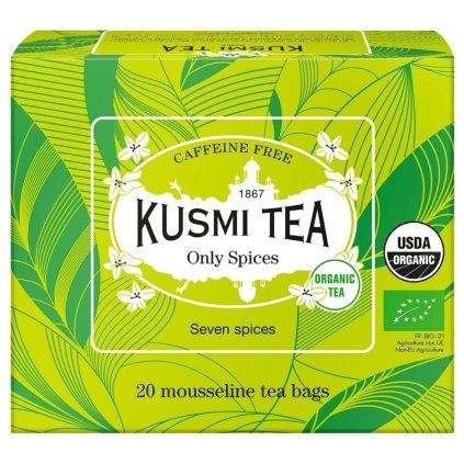 Zeliščni čaj ONLY SPICES, 20 muslin čajnih vrečk, Kusmi Tea
