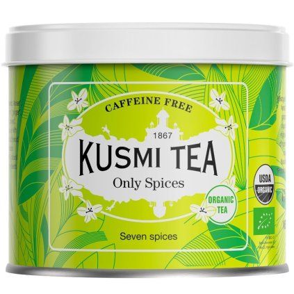 Zeliščni čaj ONLY SPICES, 100 g čajnih listov v pločevinki, Kusmi Tea