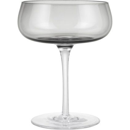 Kozarec za šampanjec BELO coupe, set 2 kosov, 200 ml, siv, Blomus