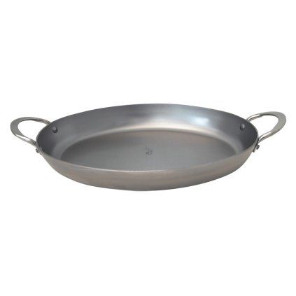 Ponev za ribe MINERAL B, 36 x 26 cm, jeklo, De Buyer