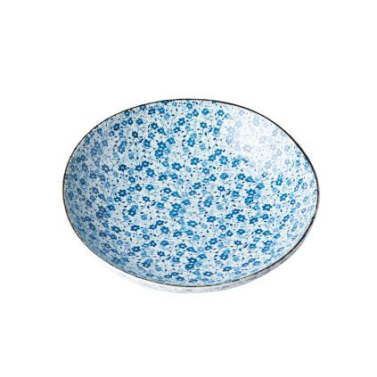 Jedilna skleda BLUE DAISY, 21 cm, 600 ml, MIJ