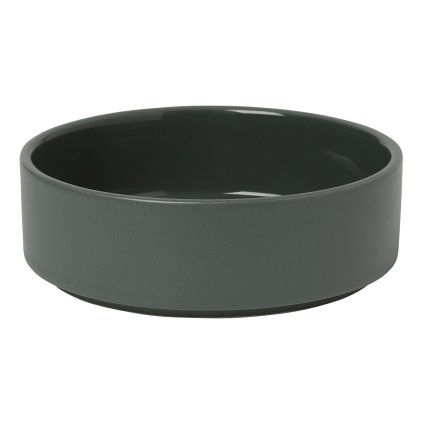 Servirna skleda PILARS, ⌀ 14 cm, kaki, keramika, Blomus