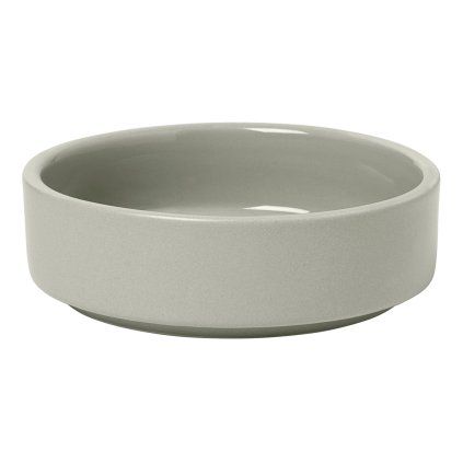 Skleda za tapas PILAR XS, ⌀ 10 cm, 100 ml, svetlo siva, keramika, Blomus