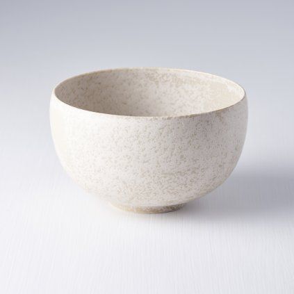 Skodelica za kosmiče WHITE FADE 13 cm, 500 ml, bela, keramika, MIJ