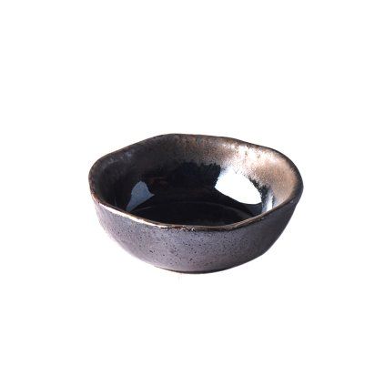 Skleda za omako MINGEI, 8 cm, 50 ml, črna, MIJ
