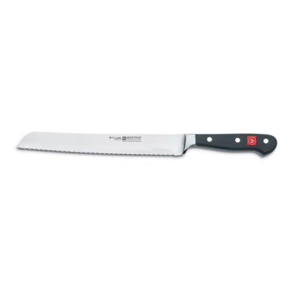 Nož za kruh CLASSIC, 23 cm, z dvojnim nazobčanjem, Wüsthof