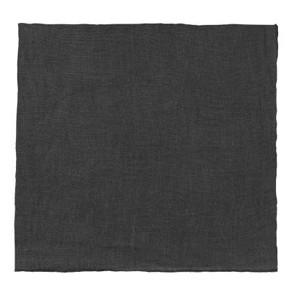 Servieta iz blaga LINEO, 42 x 42 cm, temno siva, lan, Blomus