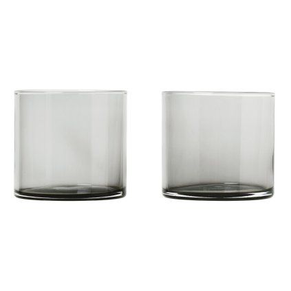 Kozarec za vodo MERA, set 2 kosov, 200 ml, motno steklo, Blomus
