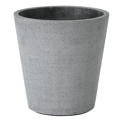 Cvetlični lonček COLUNA, ⌀ 14 cm, temno siva, Blomus