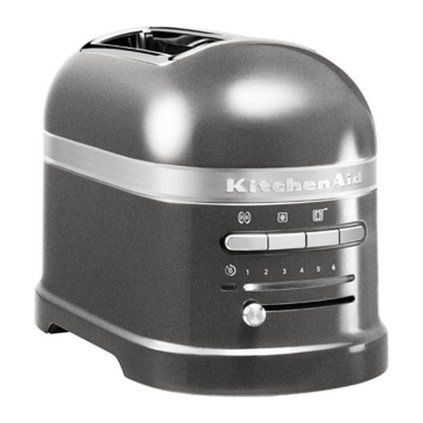 Toaster ARTISAN, 2 rezini, srebrno siv, KitchenAid