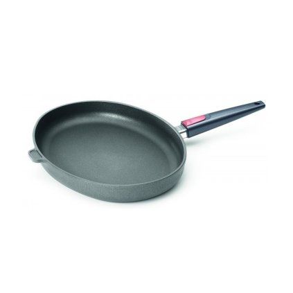 Ponev za ribe TITANIUM NOWO, 38 x 28 cm, odstranljiv ročaj iz titana, WOLL