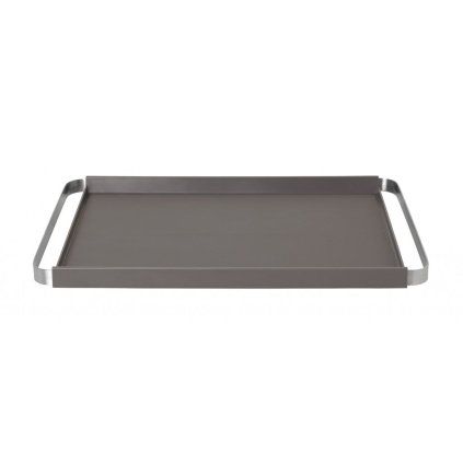 Servirni pladenj PEGOS, 50 x 32 cm, toplo siva, Blomus