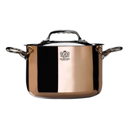 Lonec PRIMA MATERA, 24 cm, 7,5 l, za indukcijo, kuhalnik, de Buyer