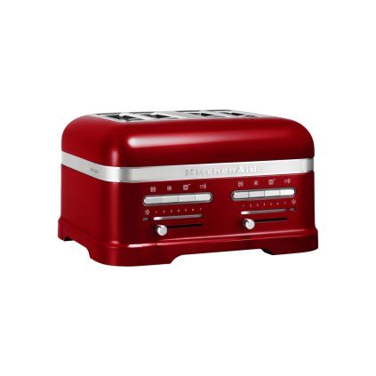 Toaster ARTISAN, 4 rezine, metalik rdeča barva, KitchenAid