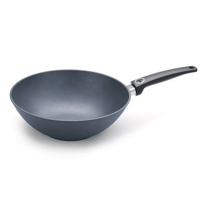 Vok DIAMOND LITE, 30 cm, za indukcijo, ročaj iz nerjavečega jekla, titan, WOLL