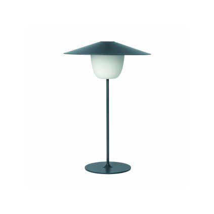Prenosna namizna svetilka ANI L, 49 cm, LED, črna, Blomus