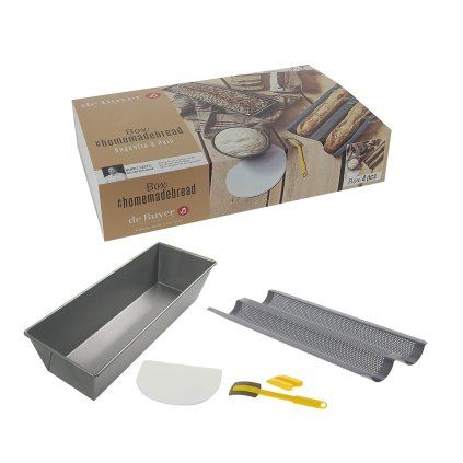 Set za peko kruha, 4 kosi, de Buyer