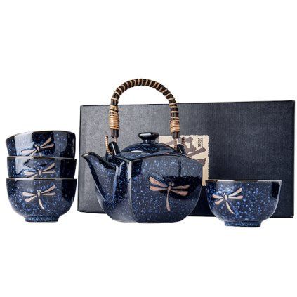Čajni set DRAGONFLY, 5 kosov, MIJ