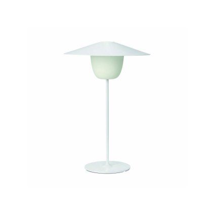 Prenosna namizna svetilka ANI L, 49 cm, LED, bela, Blomus