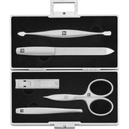 Set za manikuro BT TWINOX, 5 kosov, črno žametno ohišje, Zwilling
