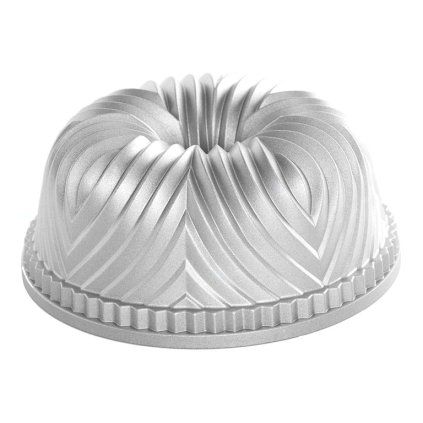 Pekač za šarkelj BAVARIA BUNDT, srebrna, Nordic Ware